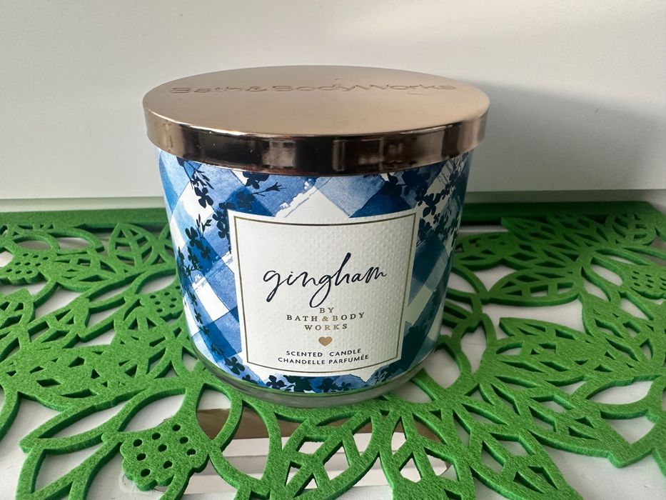Świeca Bath & Body Works 3-knotowa - Gingham