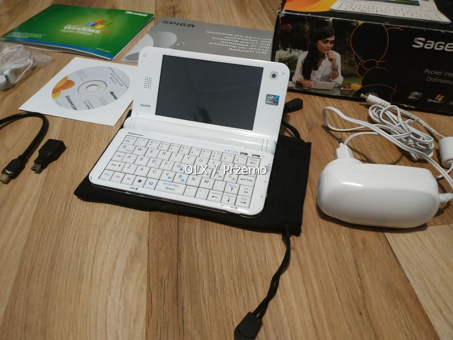 ‼️Sagemcom SAGEM SPIGA - umid, umpc (pełna klawiatura! 315 gram!)‼️