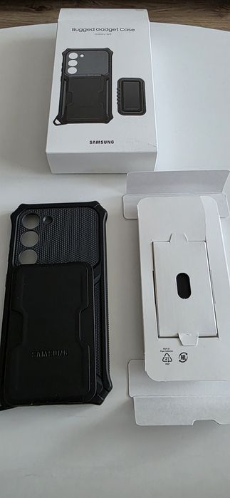 Etui na telefon Samsung Galaxy S23 Rugged Gadget Case - czarne