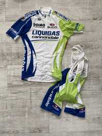 Koszulka + spodenki rowerowe Cannondale Liquidas Sugoi - rozmiar S