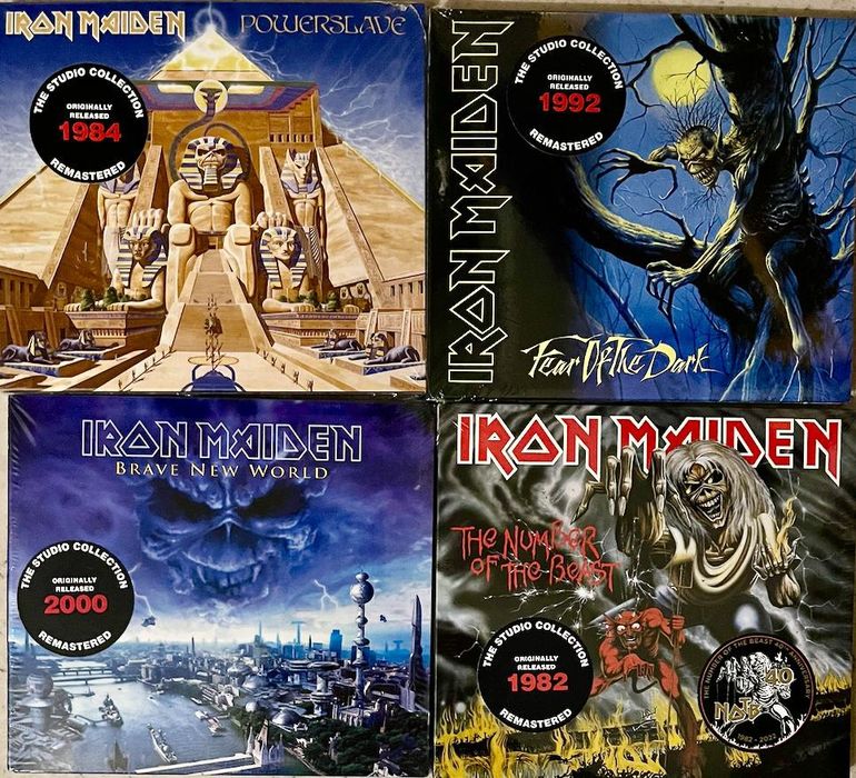Iron Maiden - 4CD. Запаковані. Фірма.