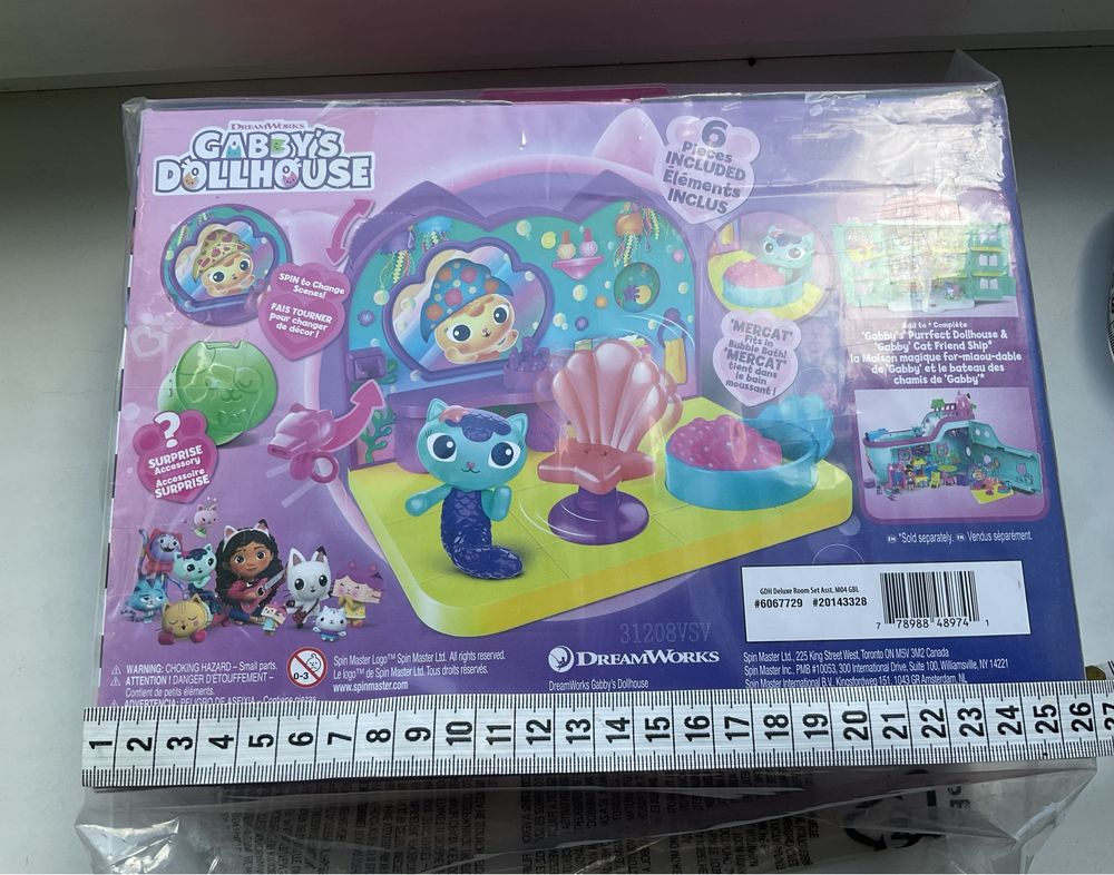 Gabby's Dollhouse Mercat Spa room игоровой набор