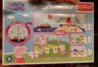 Puzzle ze Świnką Peppą, 2 opakowania, peppa pig, nowe w folii