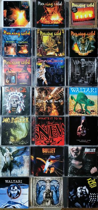 •CD-Диски-2•Heavy Metal Rock•Компакт Диски•Объявление-2•