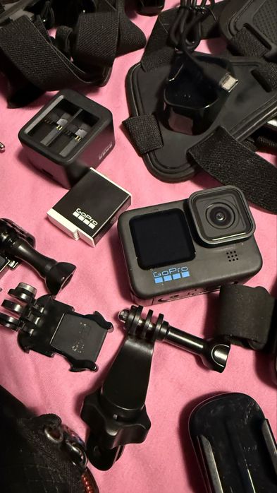 Kamera GoPro Hero 10 Black masa dodatków
