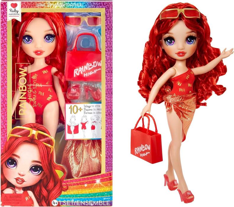 Лялька Rainbow High Swim and Style Ruby - Рейнбоу Хай Рубі