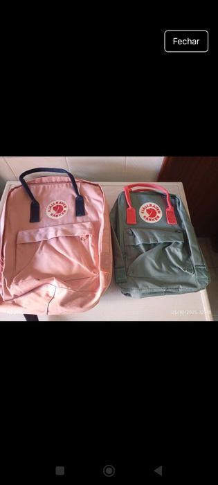 Mochilas novos. Nunca usadas