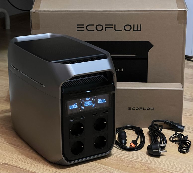 EcoFlow DELTA 3 Plus | Нова Зарядна Станція | Євророзетки