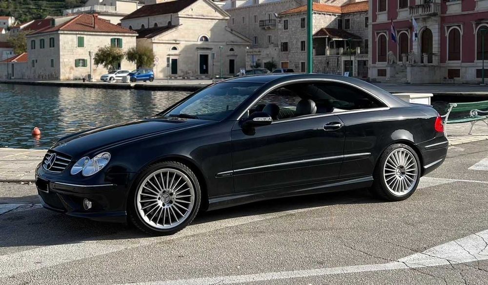 AMG LIFT CLK 500, klasyka V8 silnik M113. Niepowtarzalny wygląd.