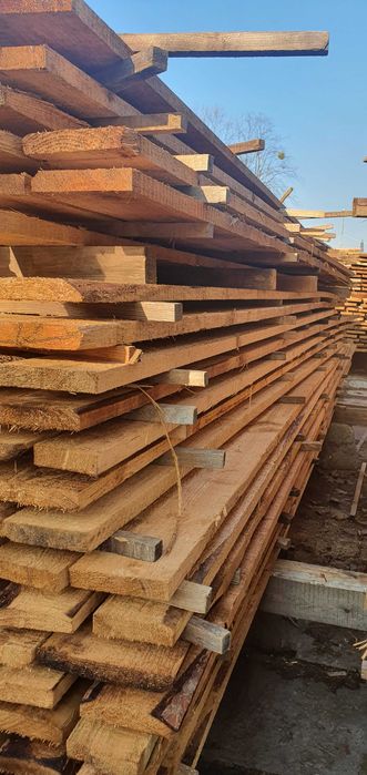 Tarcica gr. 25mm deska, szalunkowa, na dach / suche, fumigowane IPPC