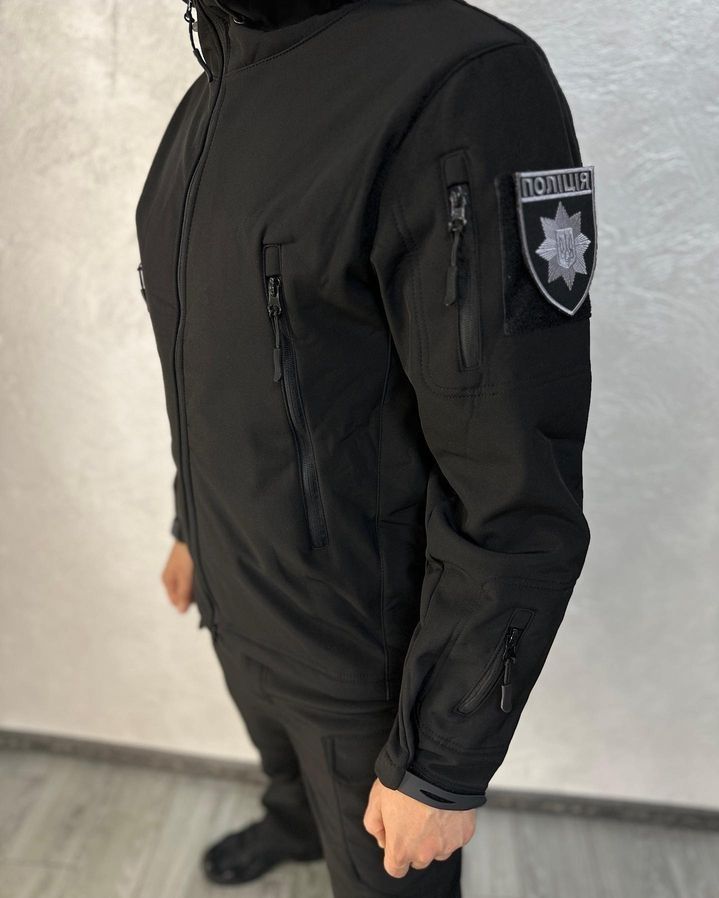 Тактична Куртка Softshell black