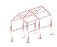 Konstrukcja pod domek 3x4 inne