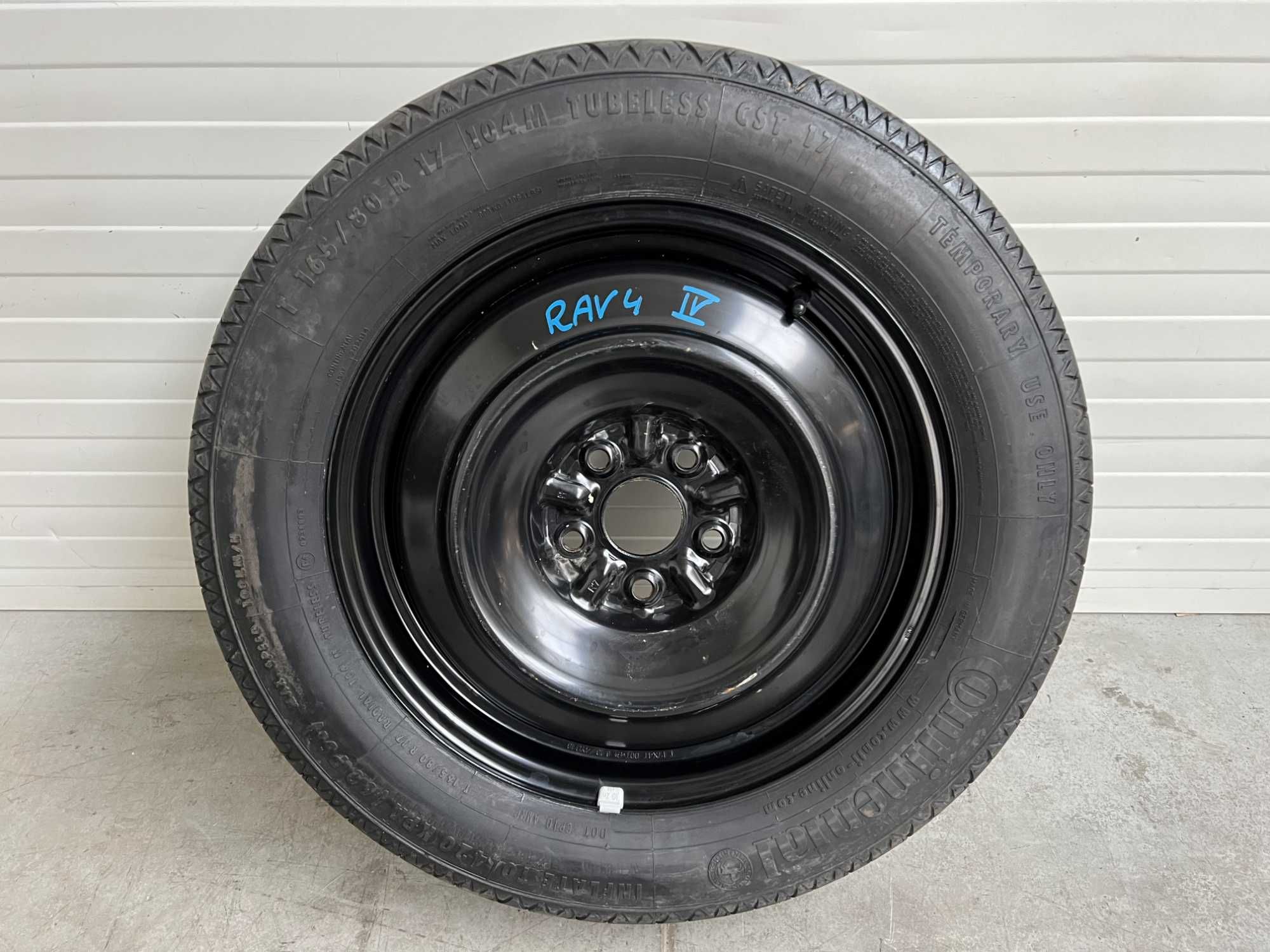 Koło zapasowe dojazdowe dojazdówka Toyota Rav4 IV 17x4T 5x114,3