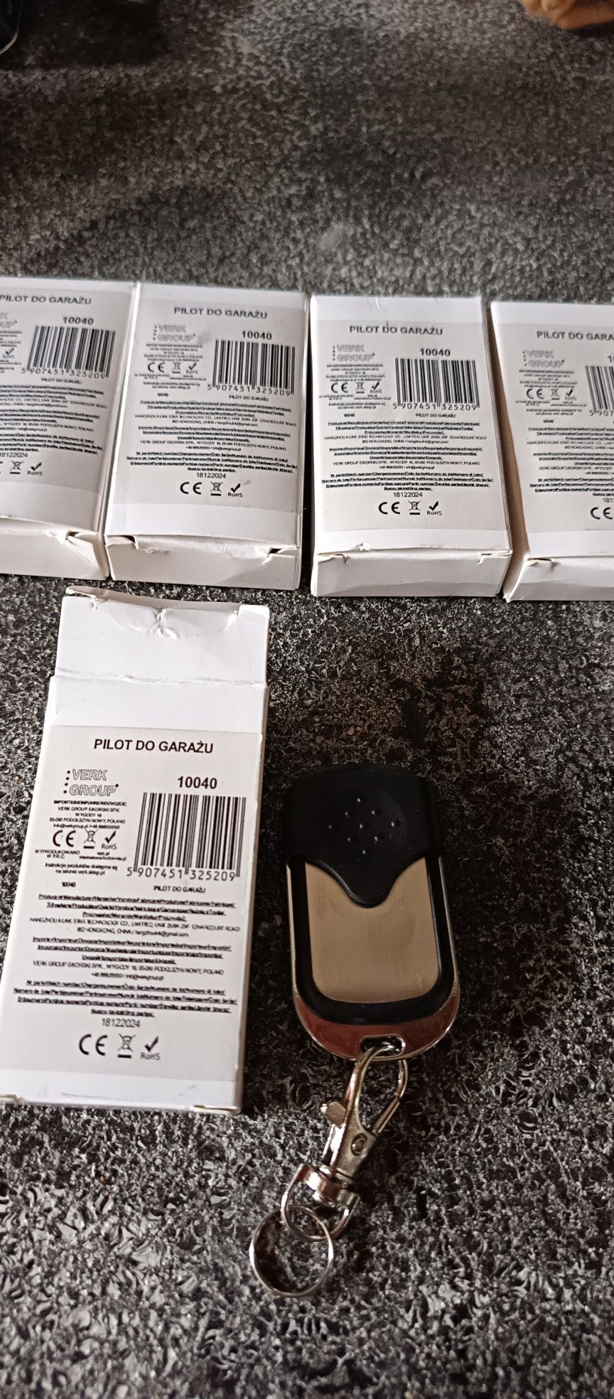 5 pilotów 433 MHz samokopiujacych