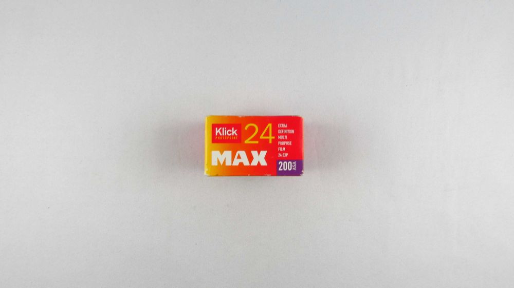 KLICK - Max Klisza kolorowy film negatywowy 24 zdjęć