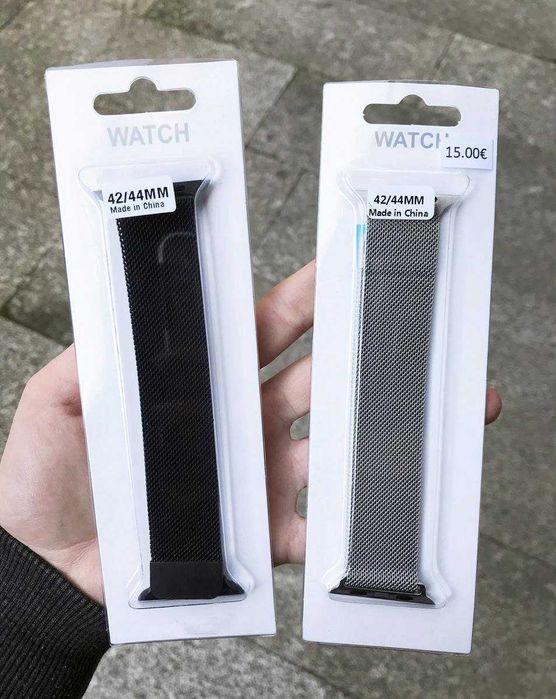 Bracelete de metal magnética Apple Watch 42mm/44mm/45mm/49mm -Milanesa