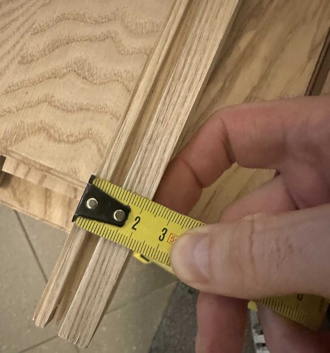 Nowy parkiet klepka jesion