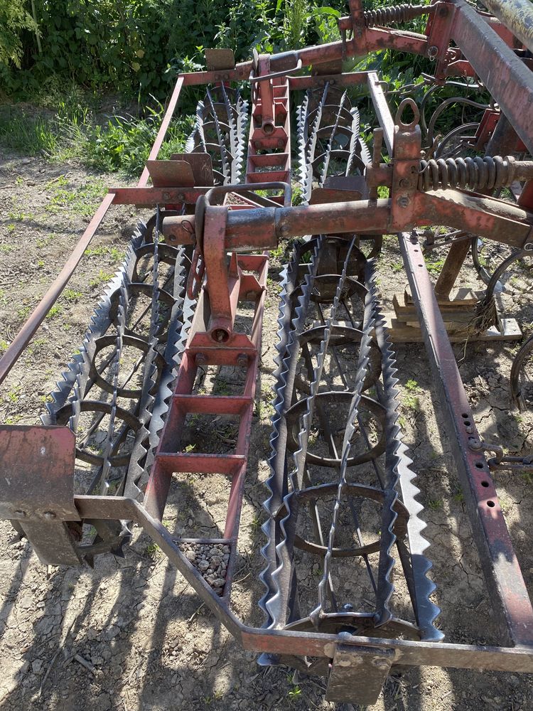 Польський передпосівний культиватор 6 м 3 м компактор kompaktor k600