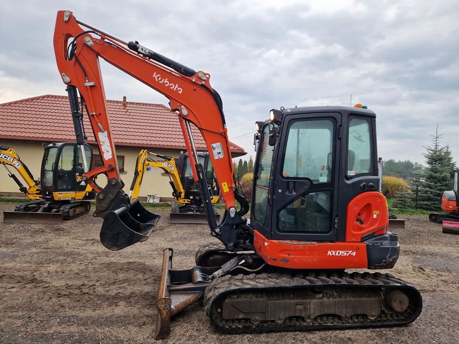 Kubota KX 057-4 hydrauliczne szybkozłacze JCB 48z-1 VOLVO