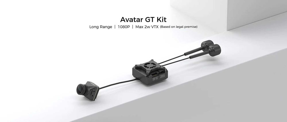 Цифрові відеосистеми Walksnail Avatar GT KIT, HD Pro Kit, VRX і O4 Pro