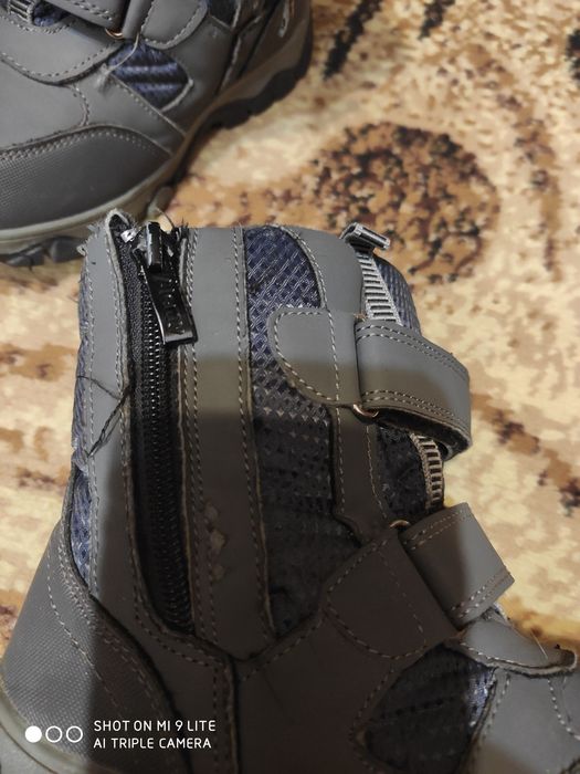 Зимние теплые ботинки