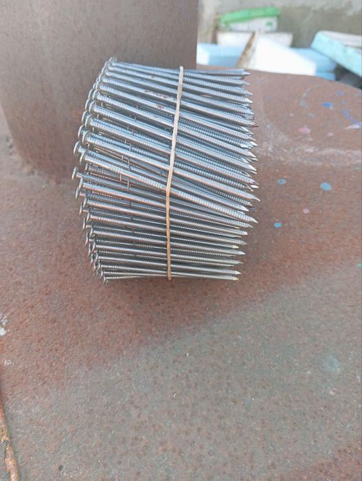 Продам гвозді в бабіні 75мм