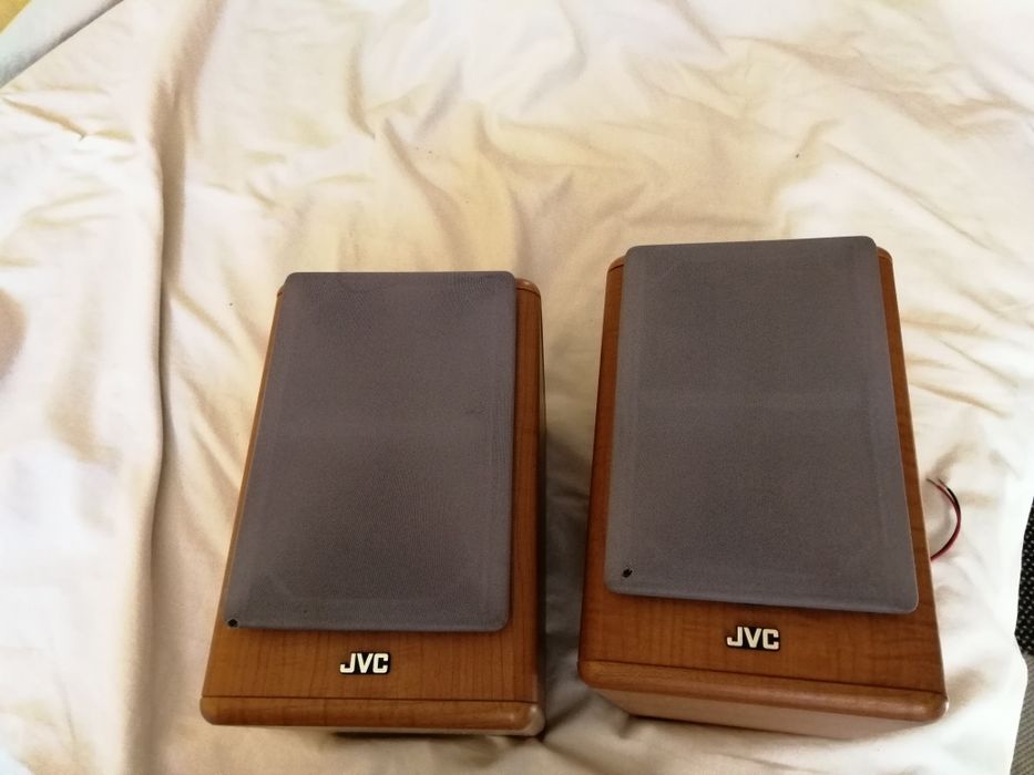 KOLUMNY JVC SP-UXT77 drewno JAPAN głośniki zestaw 20w wieża 55