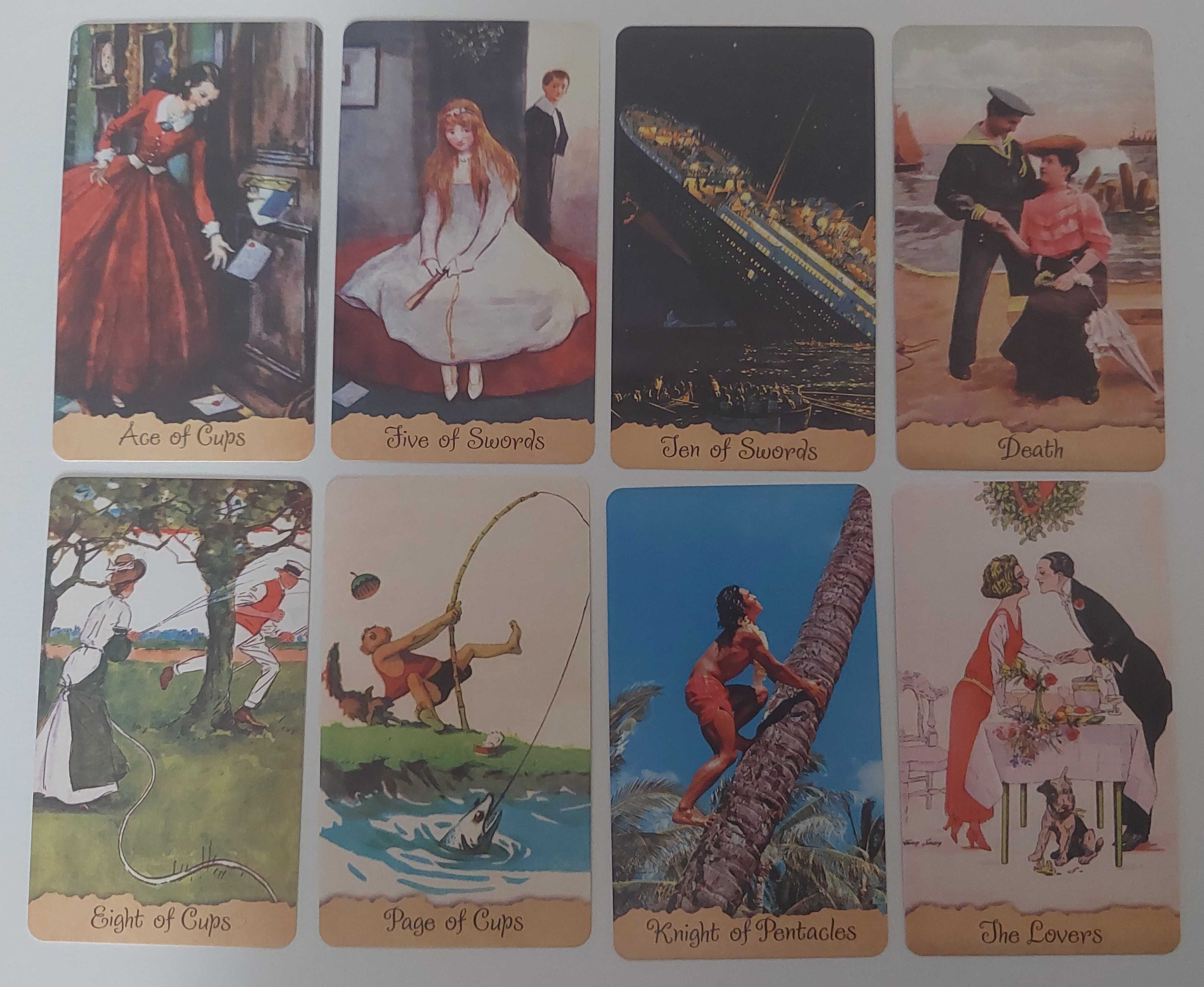 Karty TAROT  Pocztówkowy    NOWY