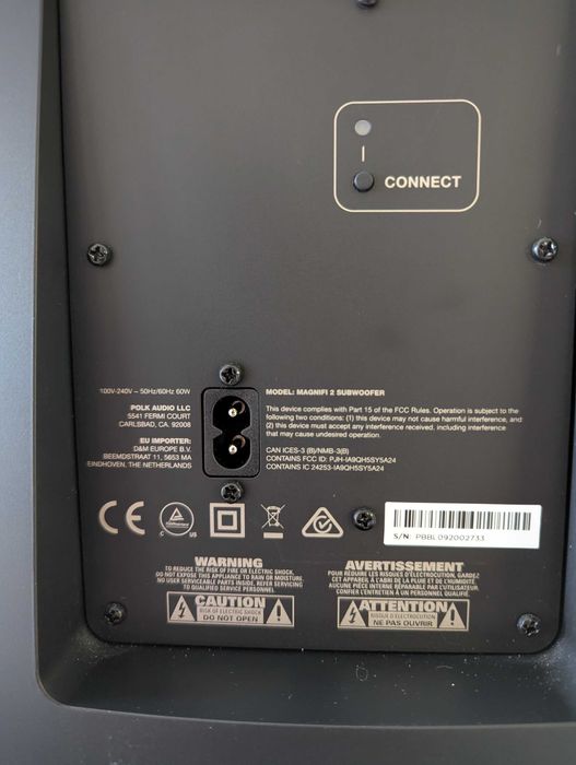 Бездротовий саундбар з сабвуфером Polk Audio MagniFi 2