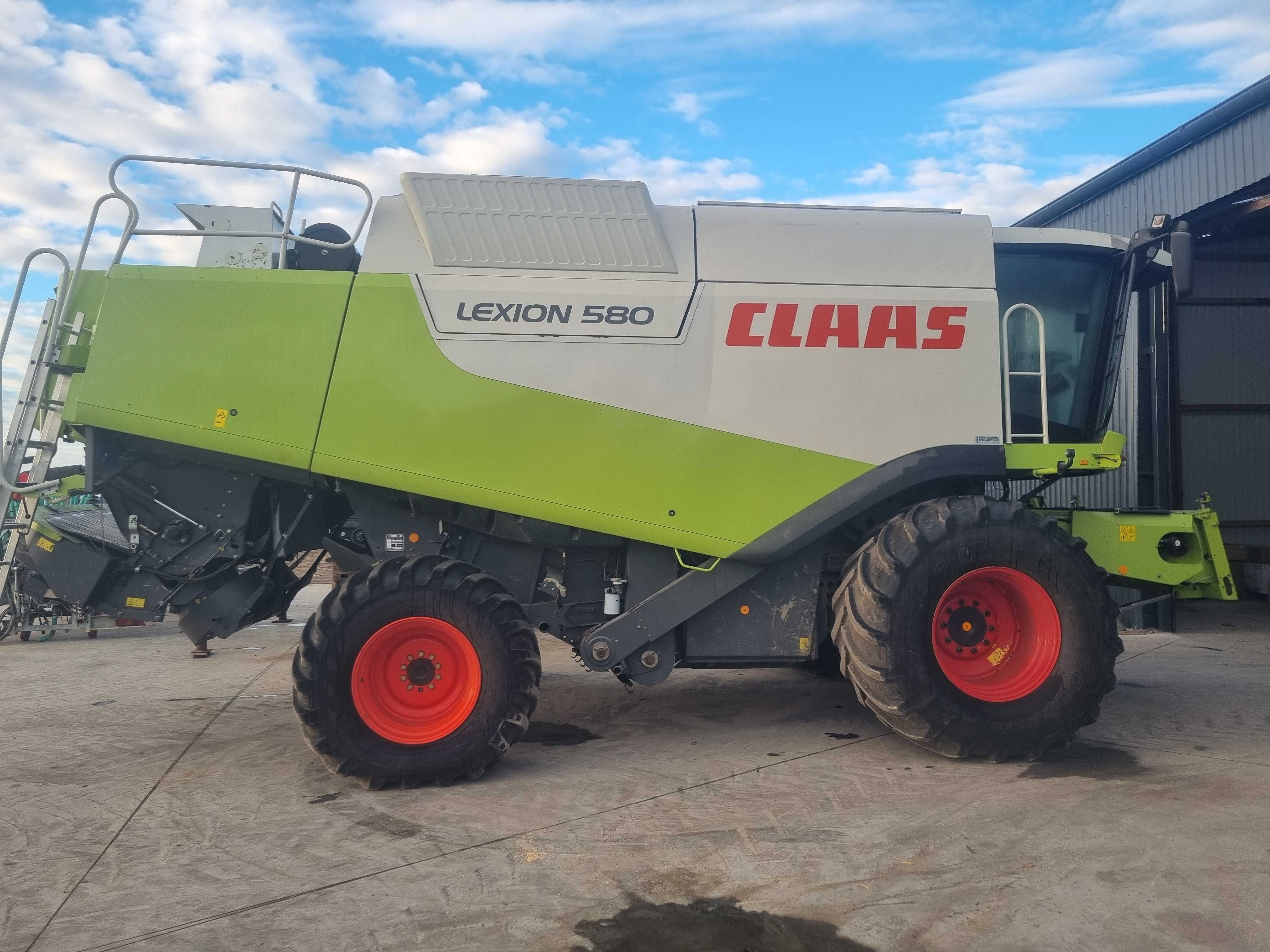 Kombajn Claas Lexion 580