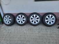 Felgi Audi 16" + opony zimowe Goodyear