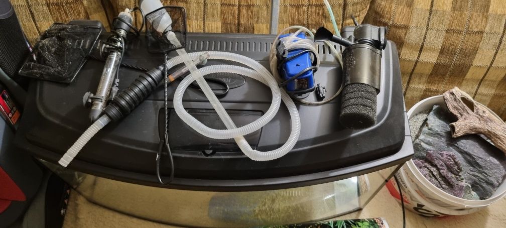 Akwarium 112l akcesoria komplet