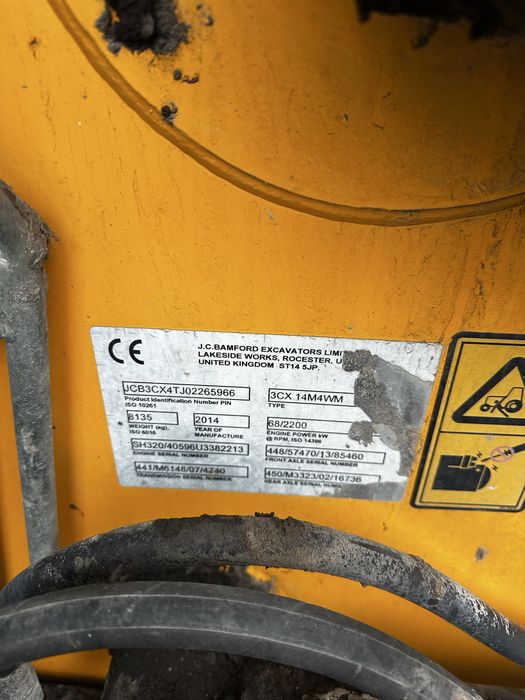 Koparko-ładowarka JCB 3CX 2014r