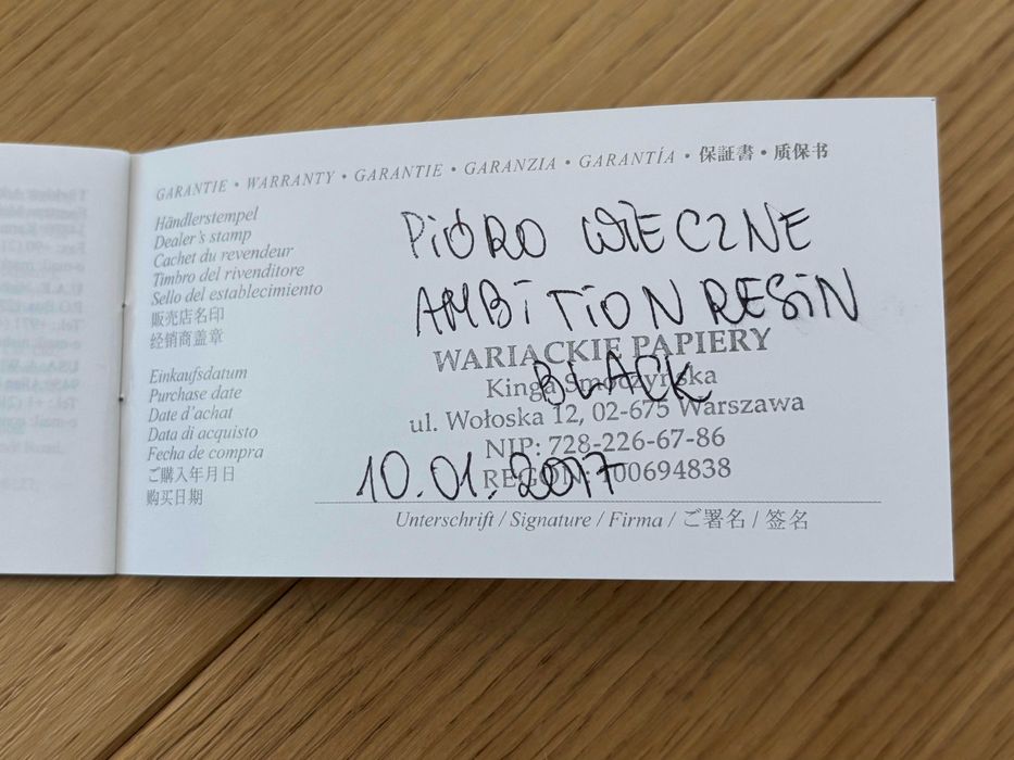 Faber-Castell Ambition Resin – pióro wieczne