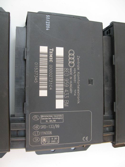 audi a4 b6 b7 moduł komfortu