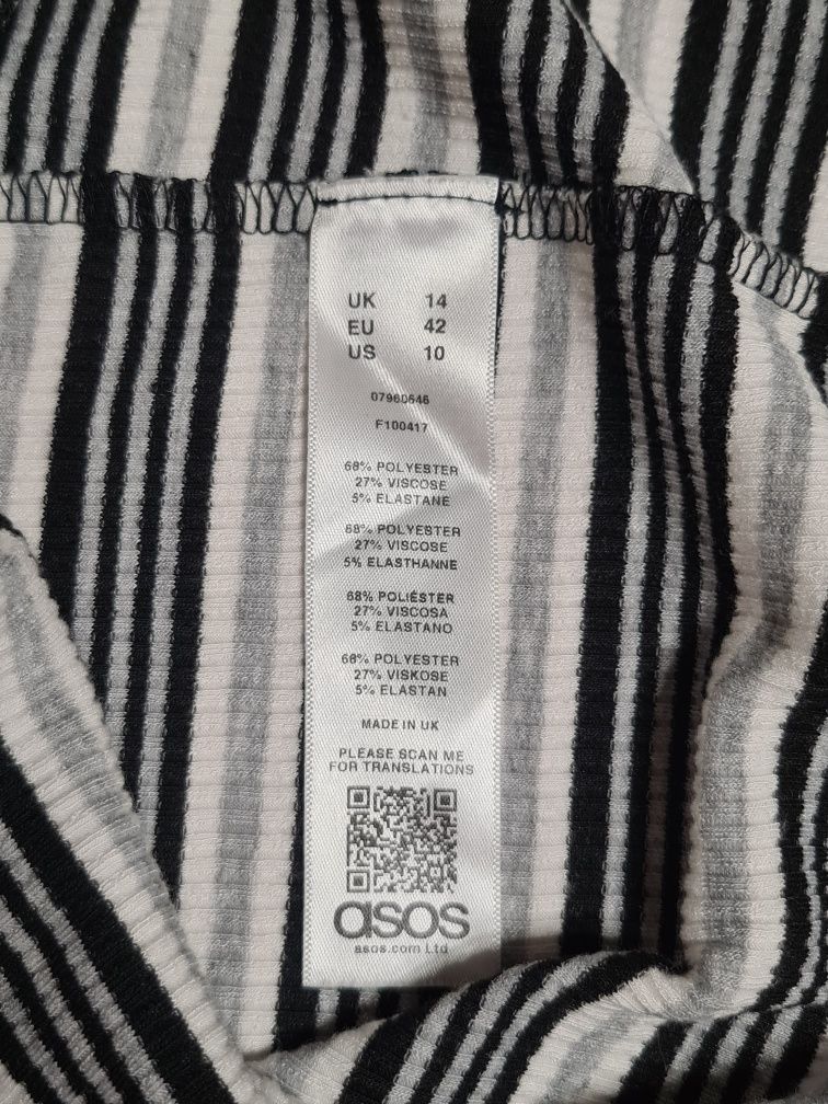 Стильна максі сукня в рубчик для вагітних від ASOS