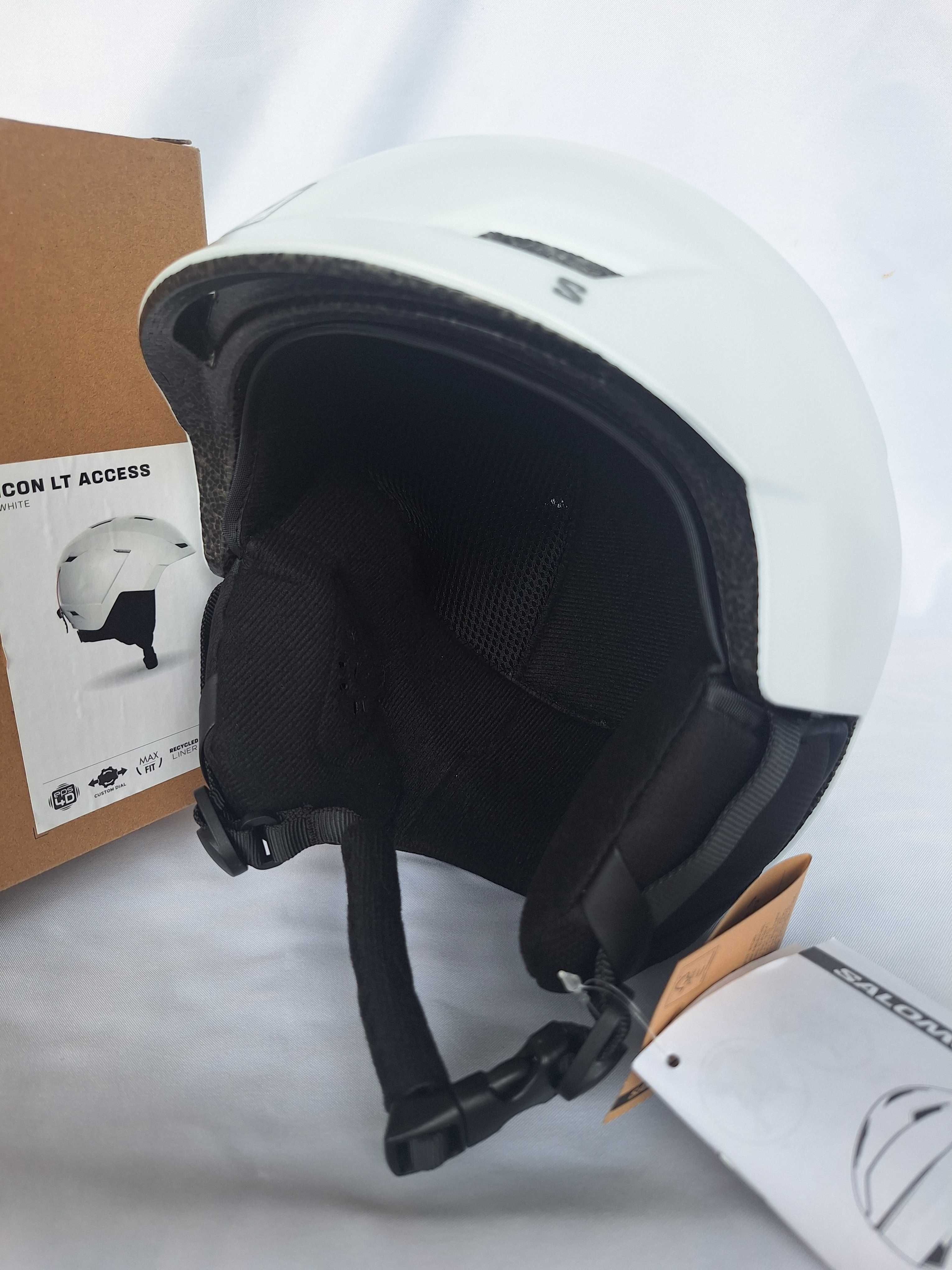 Kask narciarski Salomon Icon LT Access White M 56-59cm