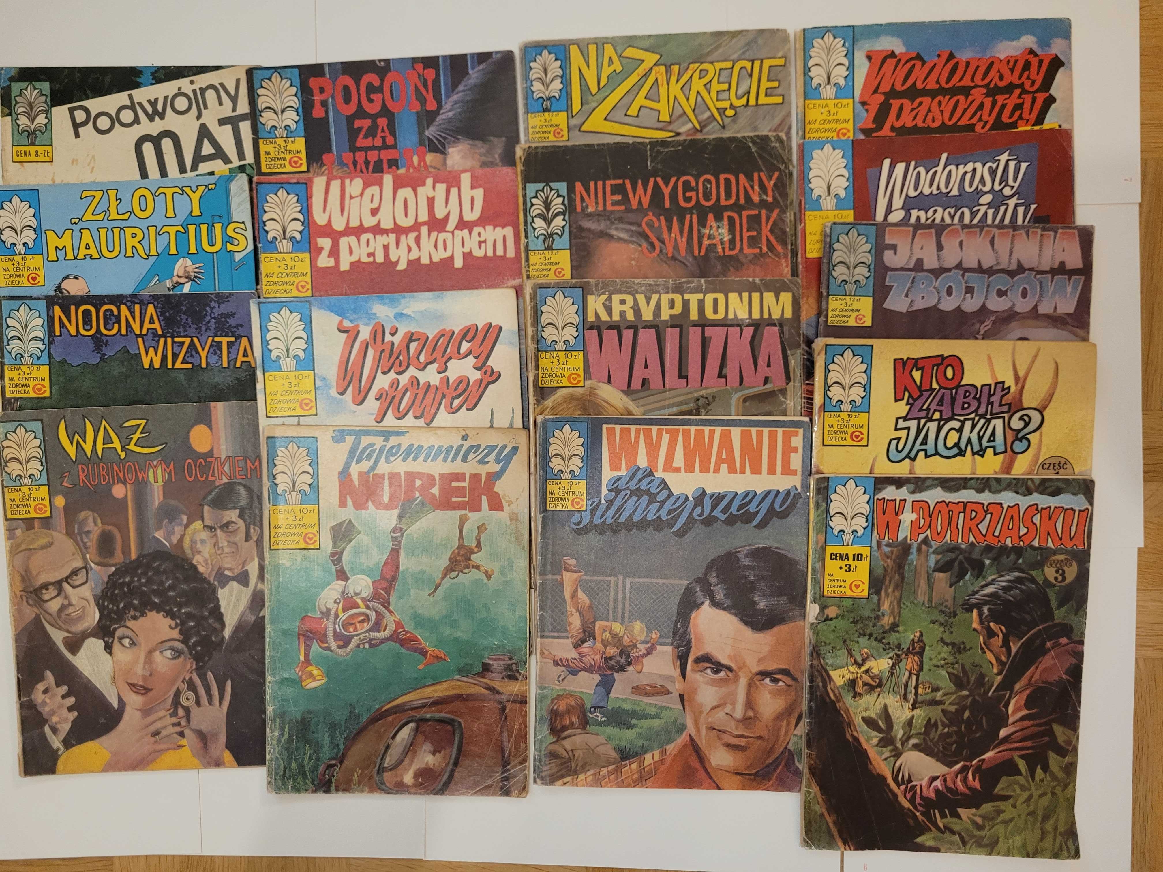Kapitan Żbik komiks 17 części II wydania stan bdb