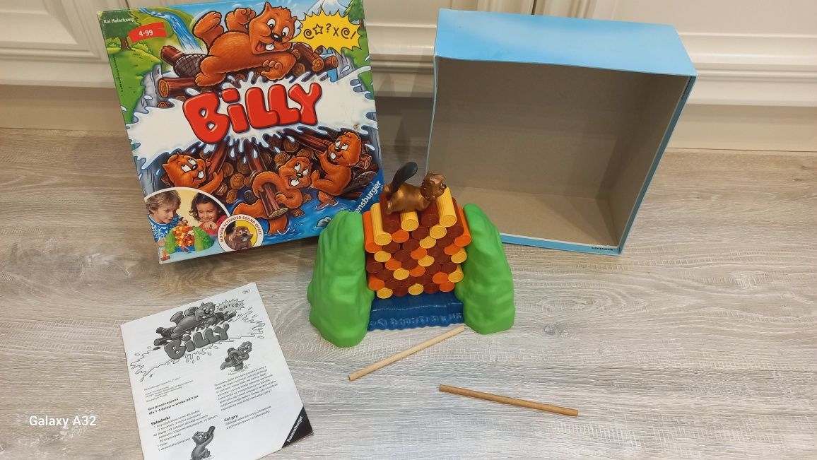 Zestaw gier Ravensburger billy Biber Bóbr  happy clown klaun 21766