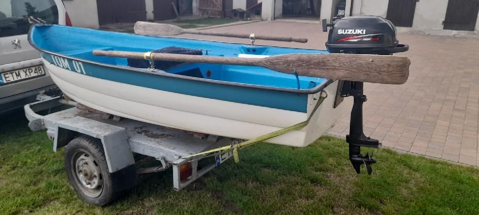 Łódź wędkarska dwuosobowa pierwszy wlasciciel