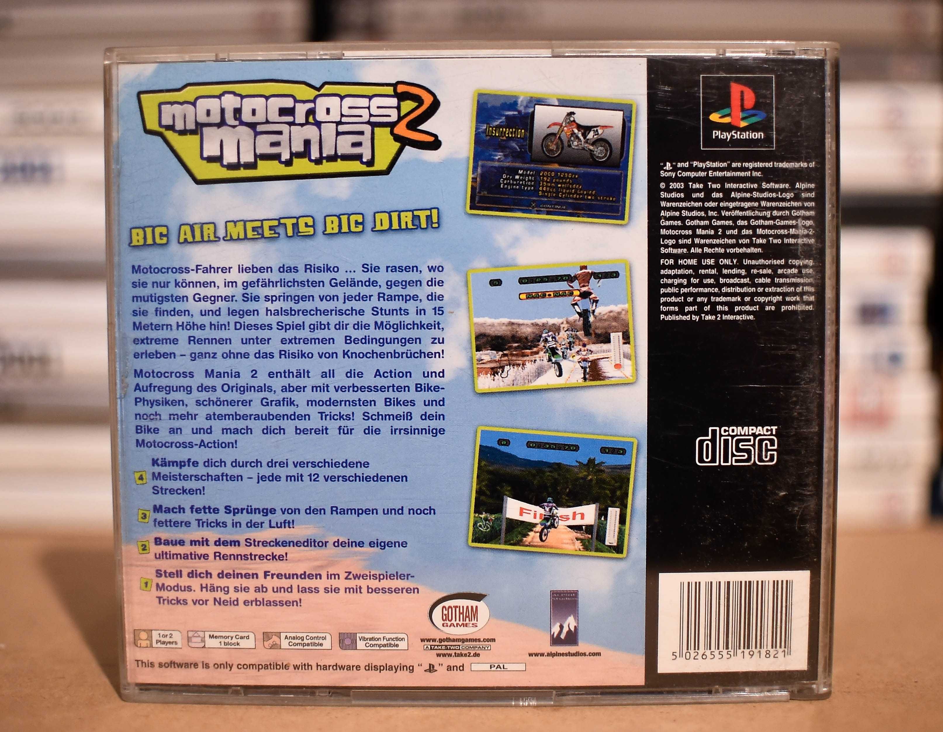 Ps1 # Motocross Mania 2