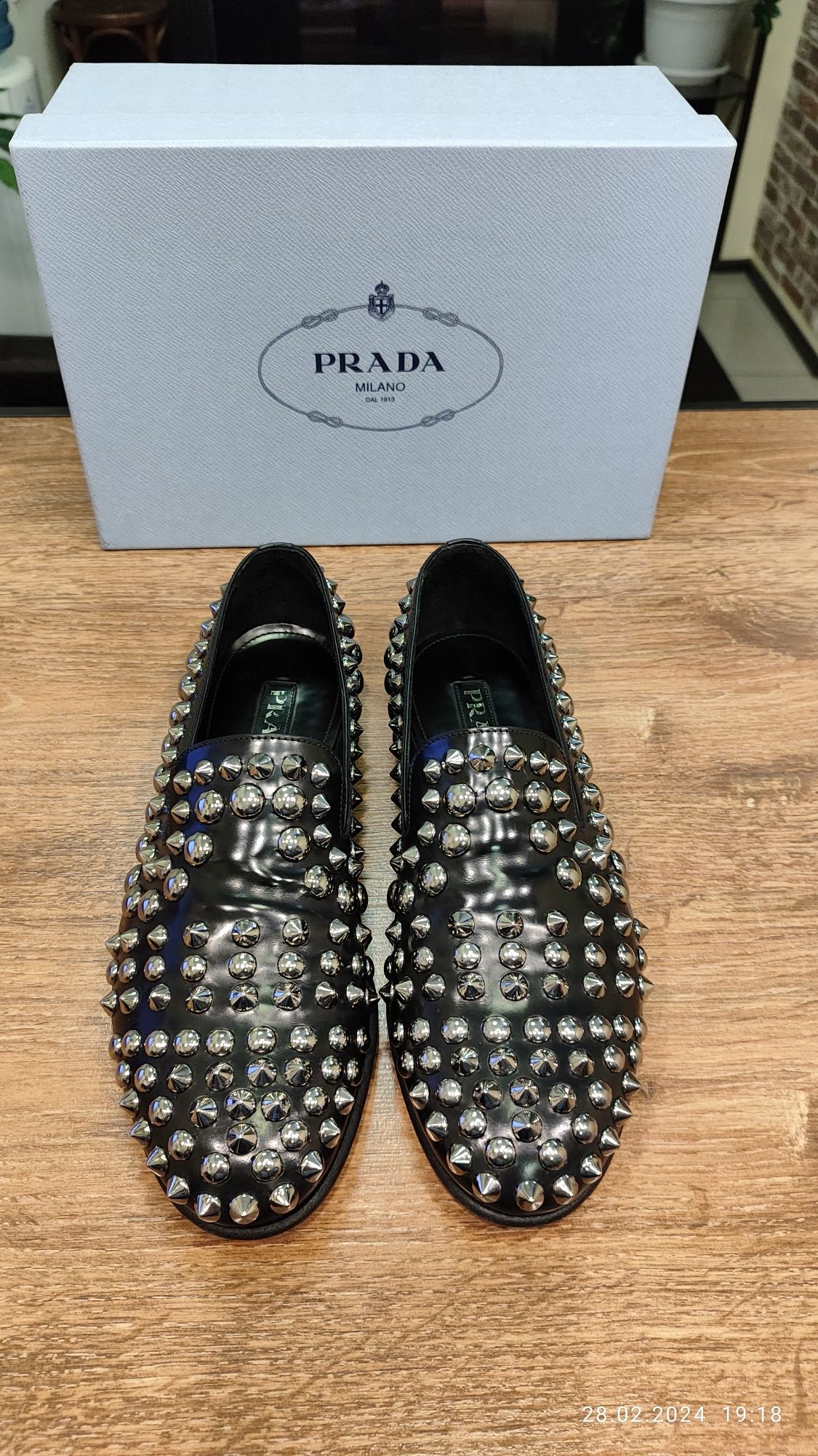 Мокасины Prada Оригинал