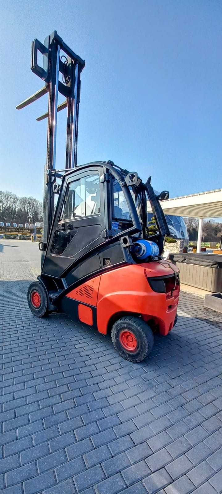 Wózek widłowy Linde H35-02 Waga, Grzany fotel, 7m H, 3500 kg, zamiana.