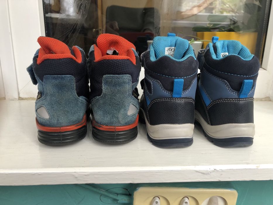 Ecco, Geox зимові чобітки