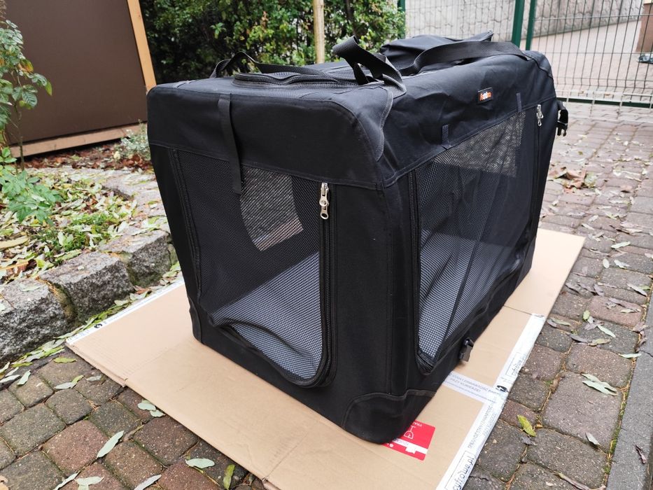 Materiałowy transporter dla zwierząt Feandrea 81x58x58 cm