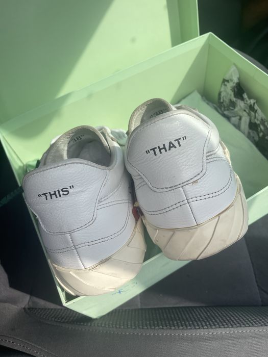 Снікерcи Off-White Low Vulcanized