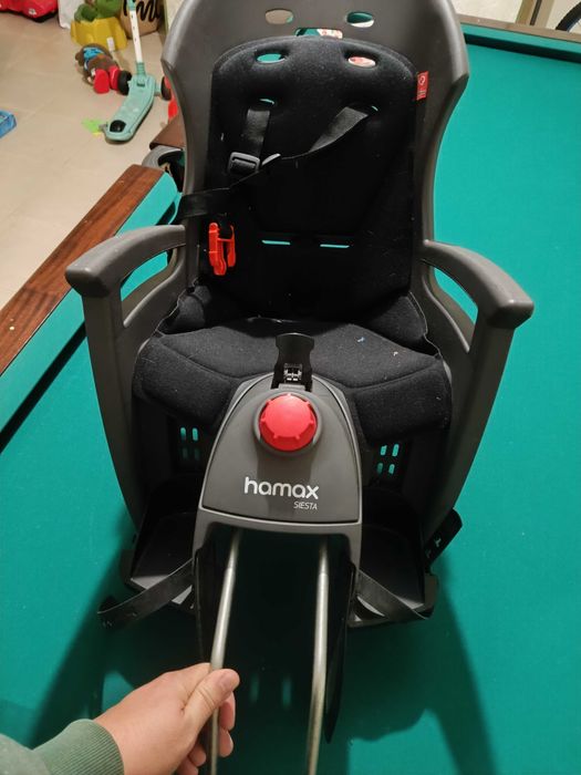 Cadeira criança para bicicleta HAMAX, como nova (Preço Fixo)