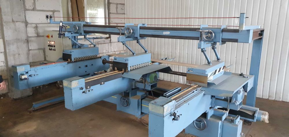 Trzy piła formatowa do deski paletowej