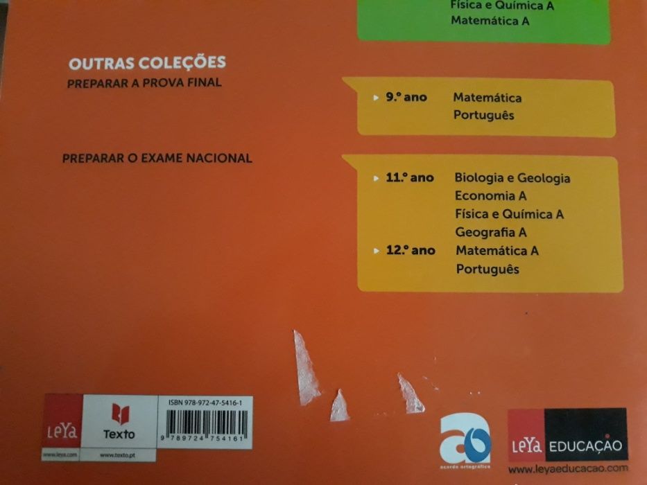 11º Ano Físico-química Preparar os testes