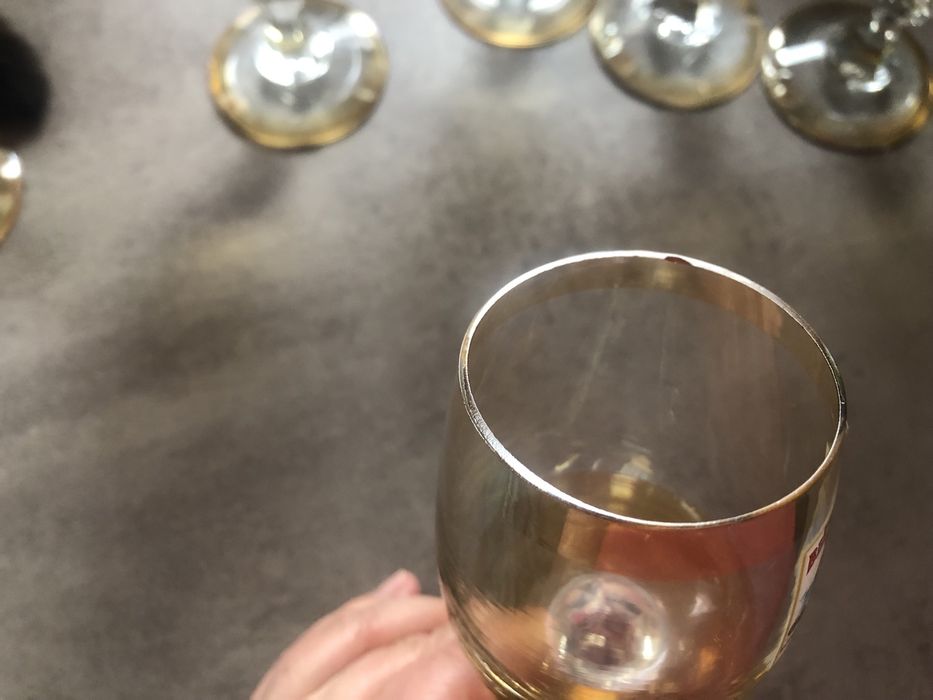 Kieliszki do wina PRL